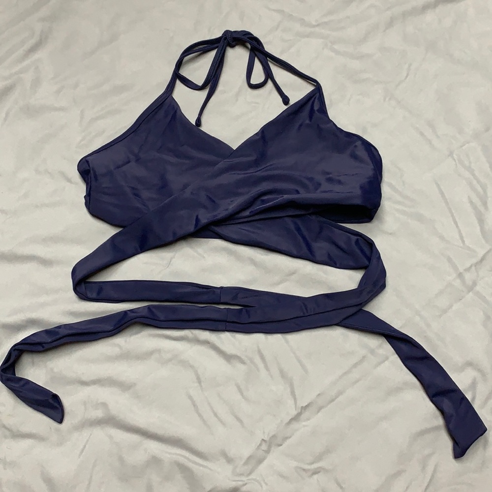 Aerie wrapped Bikini top